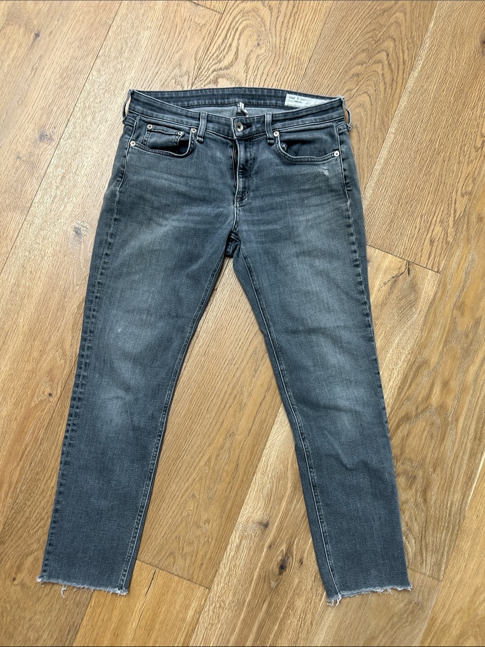 rag & bone Dre Low Rise Ankle Slim Boyfriend Jeans